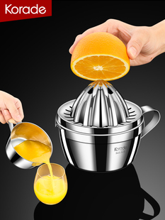 316不锈钢手动榨汁机水果压汁器家用橙子柠檬榨汁器炸橙汁压榨器