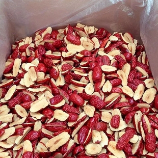 去核红枣干 官方旗舰店 无核红枣特级新疆特产和田大枣片泡水正品