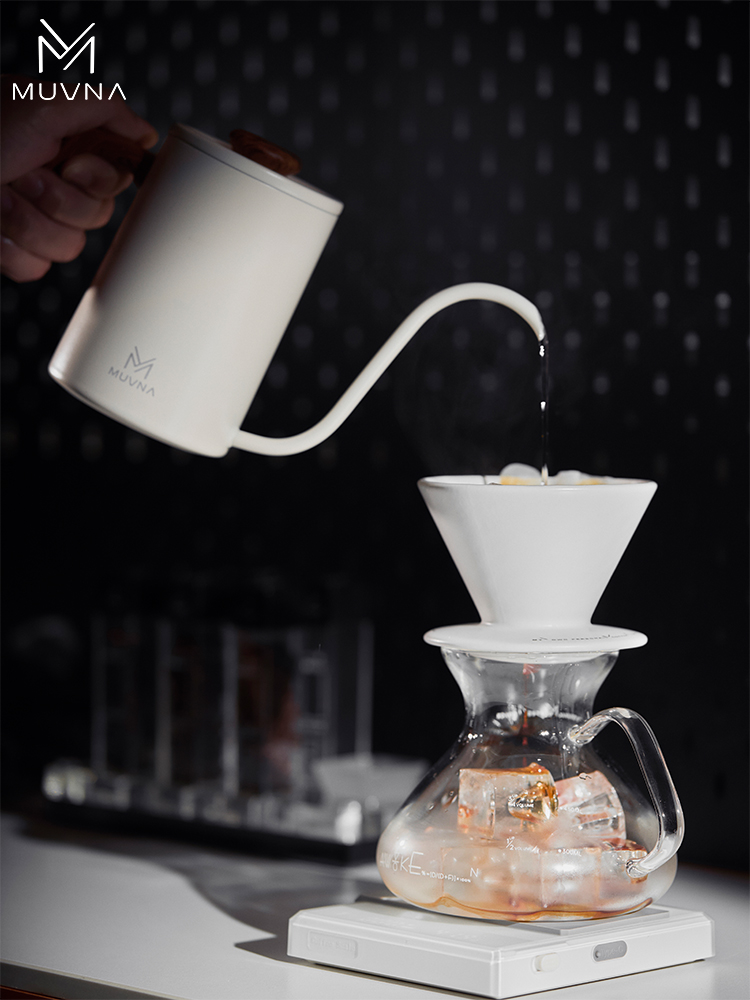 MUVNA慕威纳 手冲咖啡壶家用长嘴细口壶手冲壶304不锈钢咖啡器具
