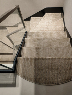 防水抗污加厚超柔楼梯踏步垫防滑地垫自粘阶梯式地毯大理石楼梯垫