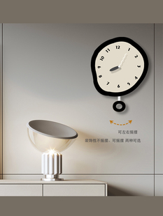 时钟挂墙家用装 网红挂表 饰现代时尚 钟表挂钟艺术客厅创意2025新款