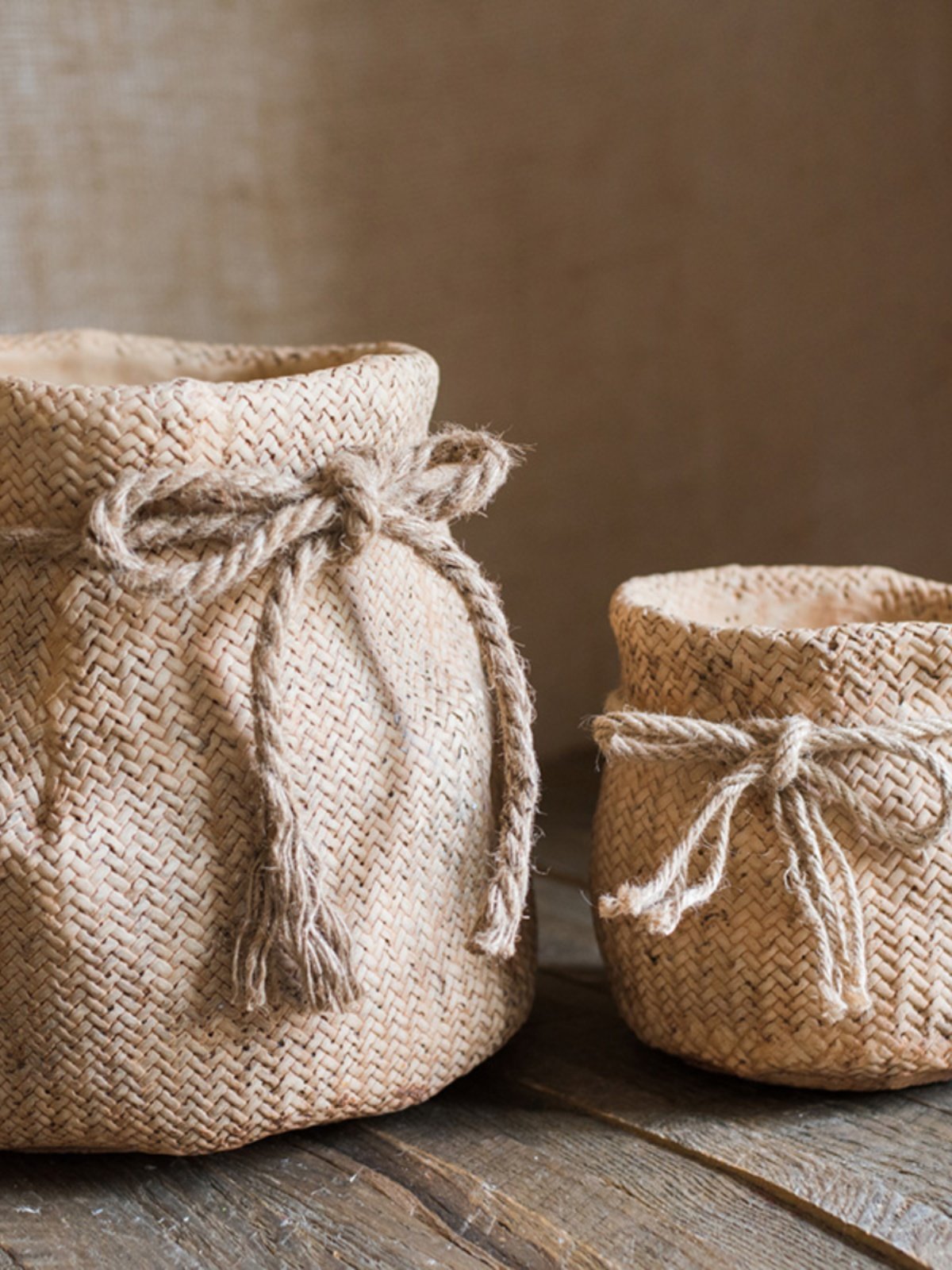 掬涵水泥口袋花器装饰花盆栽摆件多肉肉艺术户外别墅庭院花园