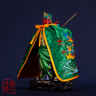 关公披风斗篷佛像神像文武财神爷披袍关二爷关羽刺绣双龙披肩衣服