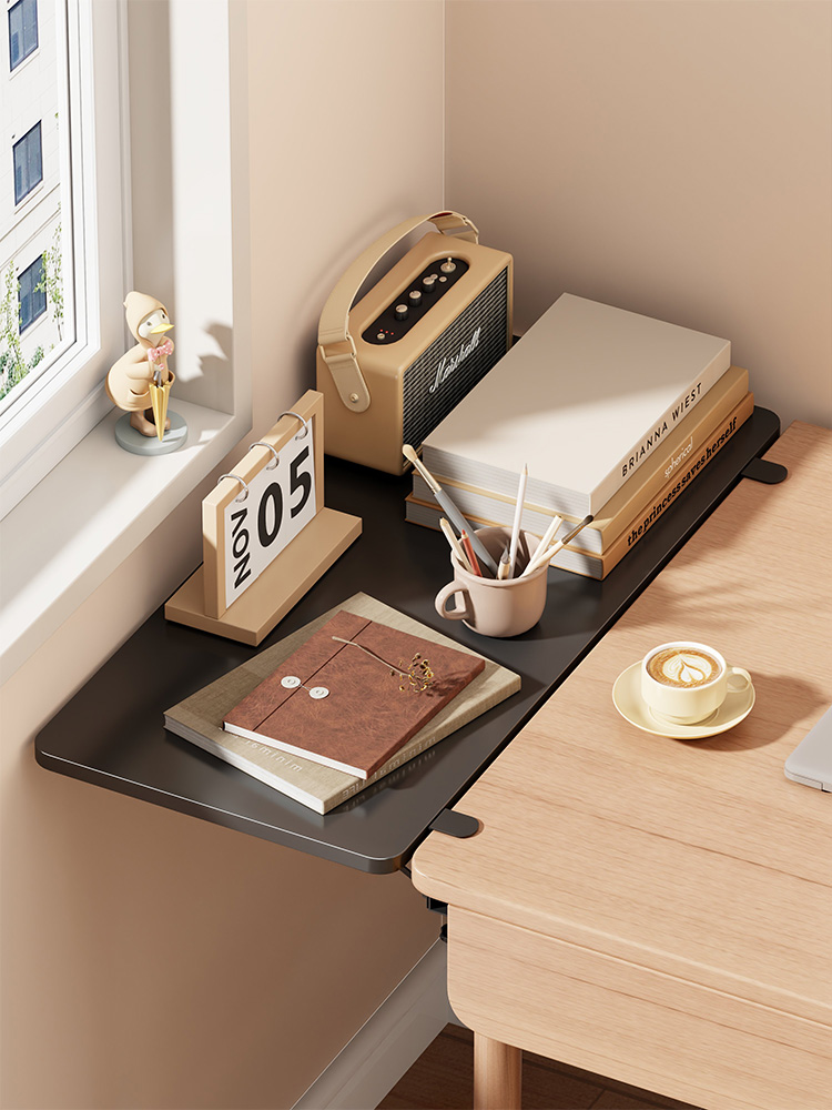 家用储物扩展板加长置物架桌面桌板折叠一字板多功能陈列架子热销