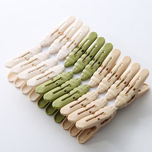 塑料夹子晾衣架防风防滑夹家用婴儿晾晒夹加厚夹夹子多功能晒衣夹