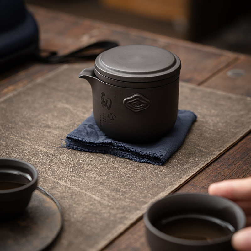 紫砂快客杯旅行茶具套装户外便携包式车载一壶三杯四杯定制泡茶器,餐饮具,旅行茶具,淘宝优惠券,粉丝福利购,淘宝优惠卷