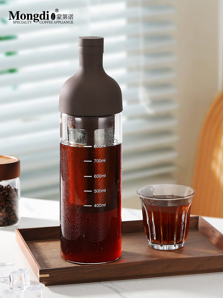 Mongdio咖啡冷萃壶冷泡壶冰萃壶冷萃瓶冷淬咖啡大容量冰滴咖啡壶