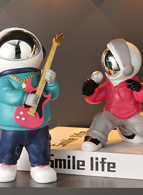 创意宇员太空房人居小摆件客厅电视航柜酒柜儿童间桌面家软装饰品