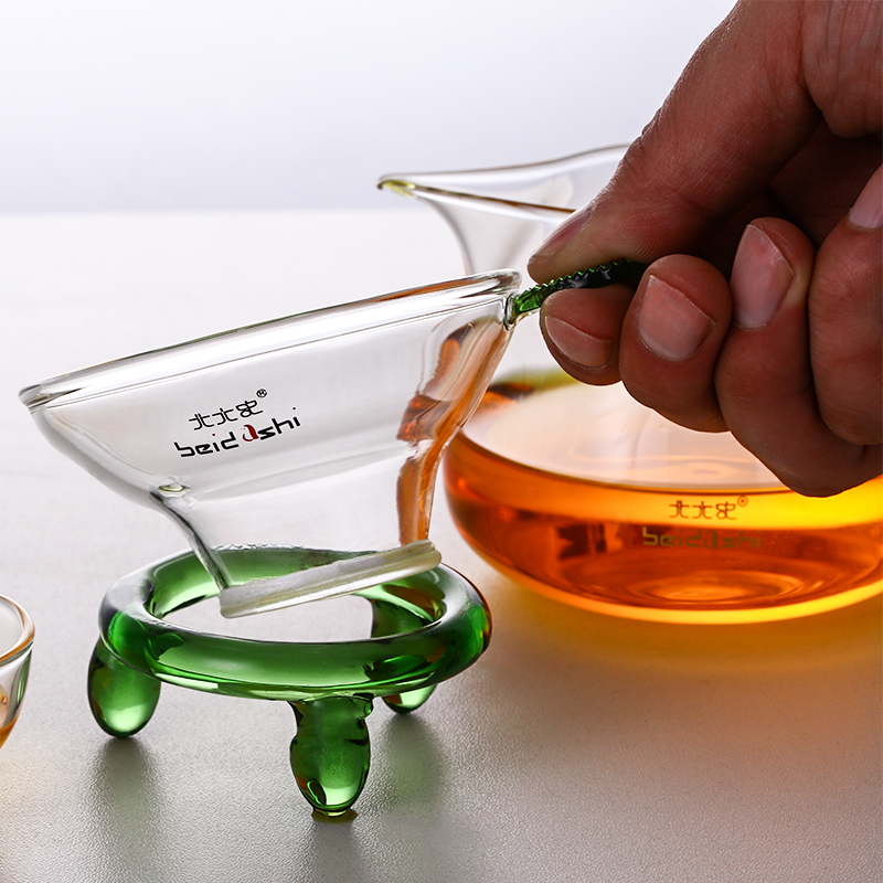 北大史茶隔茶漏泡茶器小茶滤茶叶过滤器创意玻璃茶具配件滤网零配