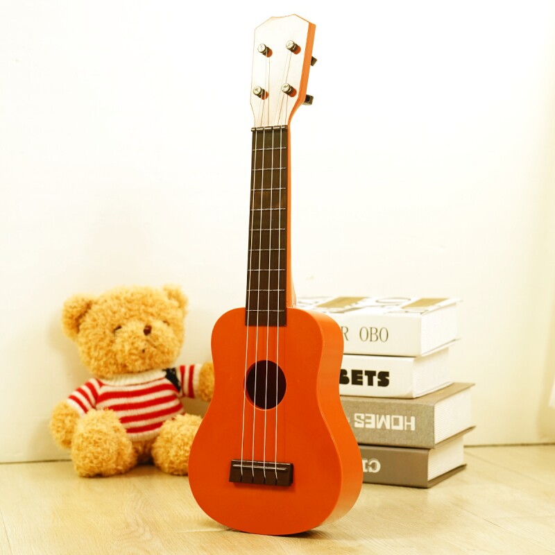 高档俏娃尤克里里儿童小吉他玩具乐器初学者可弹奏男孩小孩子女宝