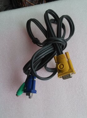 原装拆机正 CS-72E CS-74E VGA切换器线 VGA转VGA+PS2