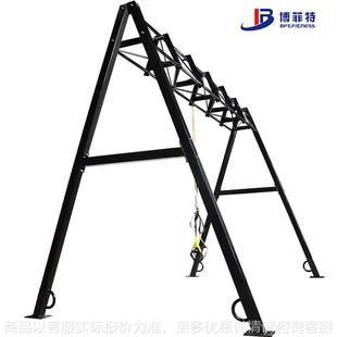 空中瑜伽架厂家 悬挂训练架 悬挂式 训练带支架 型三角架