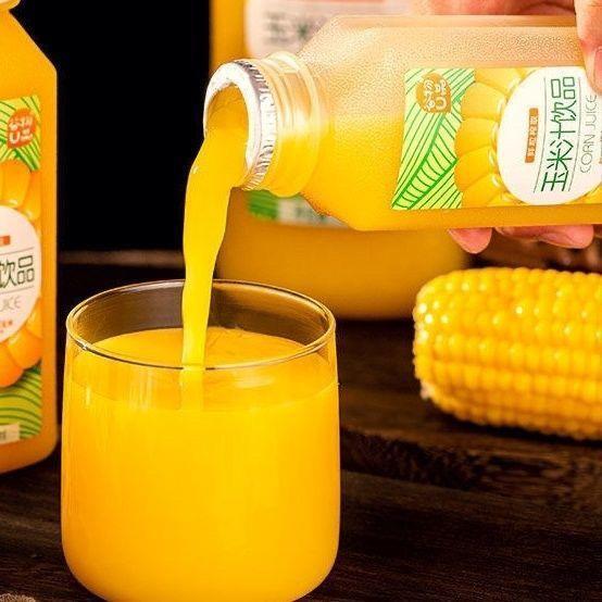 谷物u品鲜榨玉米汁网红果汁饮料宴会非转基因饮品300ml/1.25L