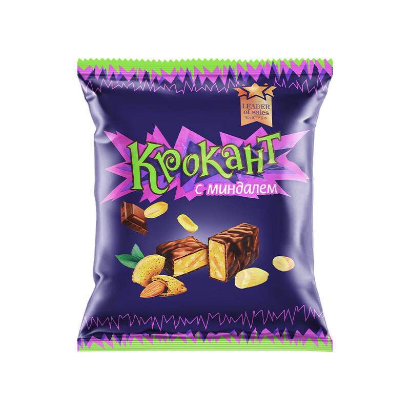 俄罗斯进口紫皮糖KDV夹心巧克力结婚庆喜糖果小零食（代可可脂）