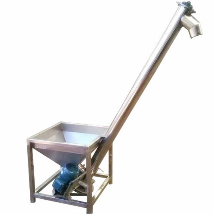 219管粉体螺旋输送机不锈钢材质颗粒料提升机LJKL