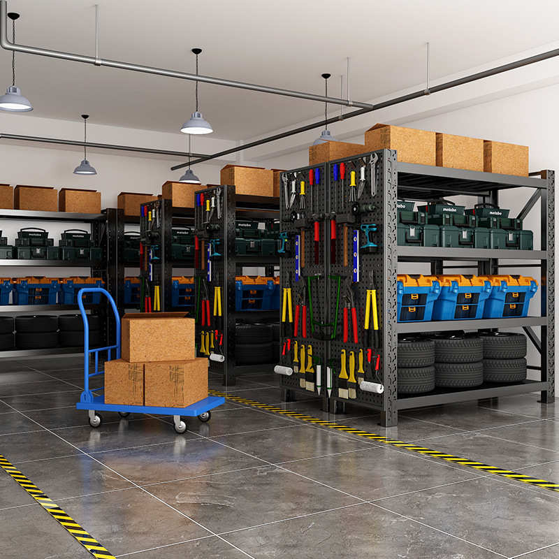 仓储货架仓库多层重型货物架超市车库快递架子家用置物收纳储物架