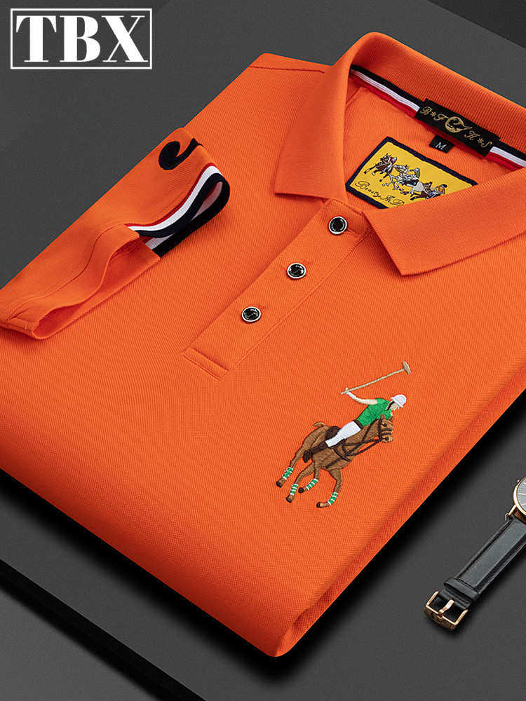 高端polo衫男士短袖t恤夏季翻领半袖男款保罗正品体恤衫2026新款