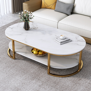 茶几客厅家用简易沙发茶桌2025新款简约小户型出租屋用双层小桌子