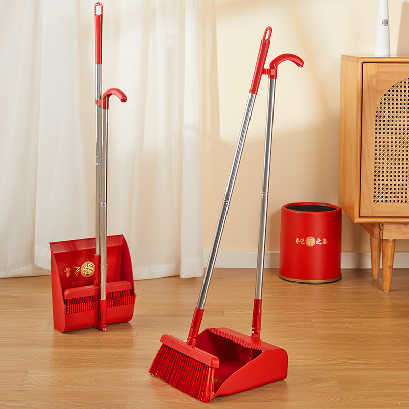 乔迁之喜扫把扫帚簸箕垃圾桶套装搬家入宅仪式礼物新居布置装饰,节庆用品/礼品,创意礼盒/礼品套组,淘宝优惠券,粉丝福利购,淘宝优惠卷