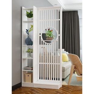 新中式屏风隔断置物架客厅装饰墙办公室进门口入户玄关柜