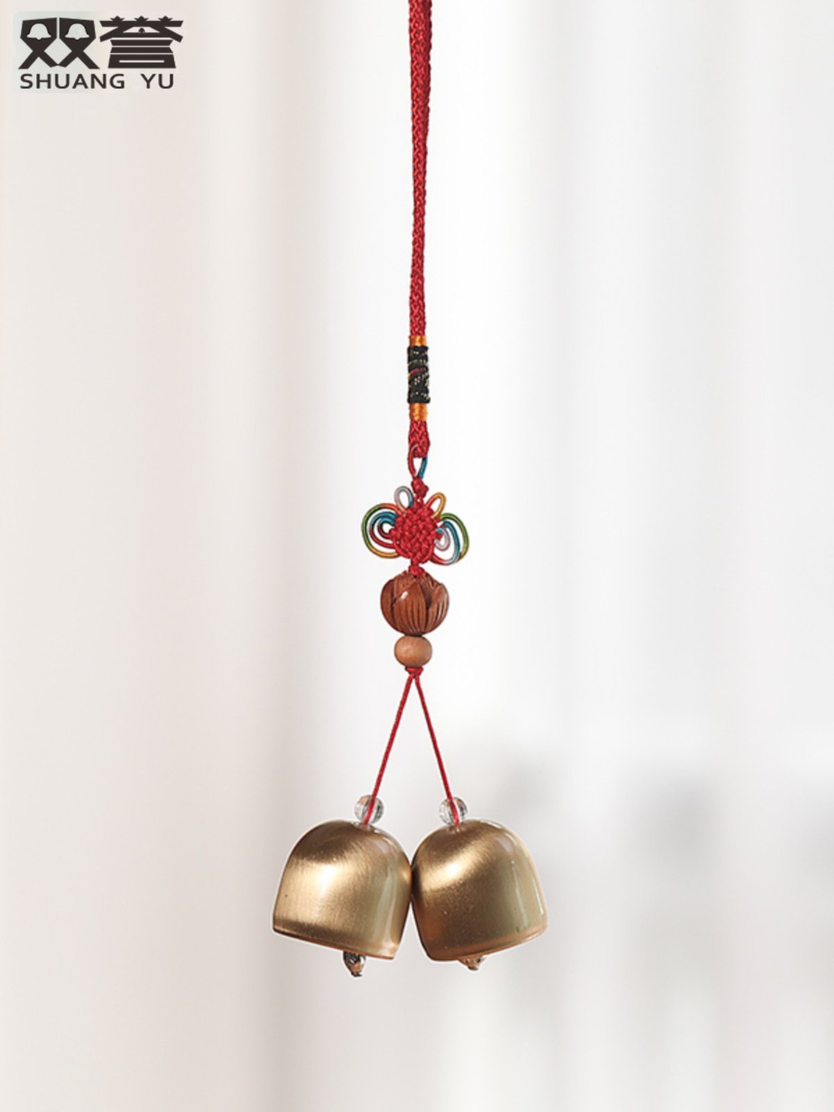 本命年中国结祈愿铜铃铛旺运包挂件门饰送女友风铃创意可爱礼品,家居饰品,风铃及配件,淘宝优惠券,粉丝福利购,淘宝优惠卷