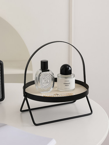 入户钥匙收纳玄关摆件轻奢高档桌面客厅鞋柜装饰品门口托盘置物架