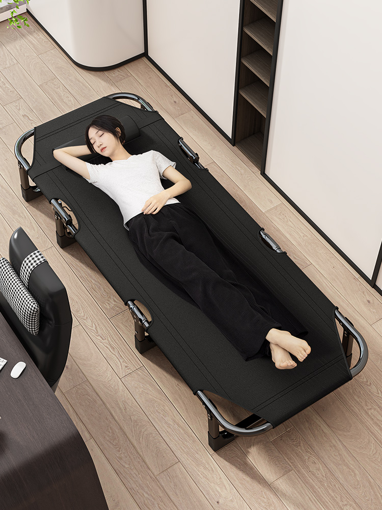 躺椅午休可折叠椅子办公室午睡床单人户外家用阳台懒人休闲靠背椅