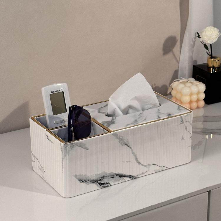 纸巾盒客厅高档轻奢家用桌面抽纸简约现代茶几遥控器收纳盒多功能,收纳整理,纸巾盒,淘宝优惠券,粉丝福利购,淘宝优惠卷