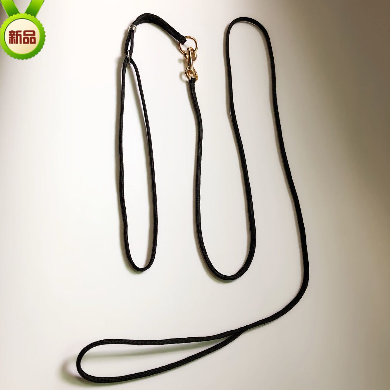 台湾新款牵引赛绳p链 犬展指导师分体一体赛犬比赛链尼龙P链