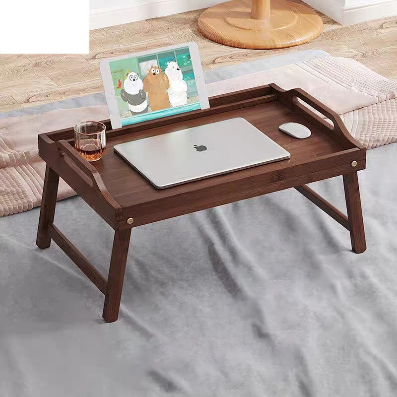 日式床上小茶桌卧室小茶几简约炕几飘窗桌子阳台榻榻米可折叠矮桌