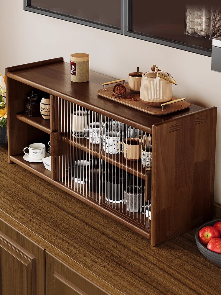 杯架桌面水杯架茶杯茶具实木收纳架咖啡杯餐桌杯子架餐边柜置物架