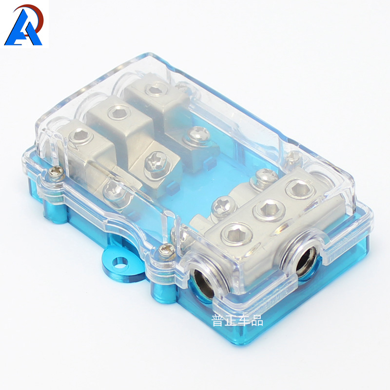 AP一分三 一分四 小叉栓保险丝座 保险片多路保险座盒不含片