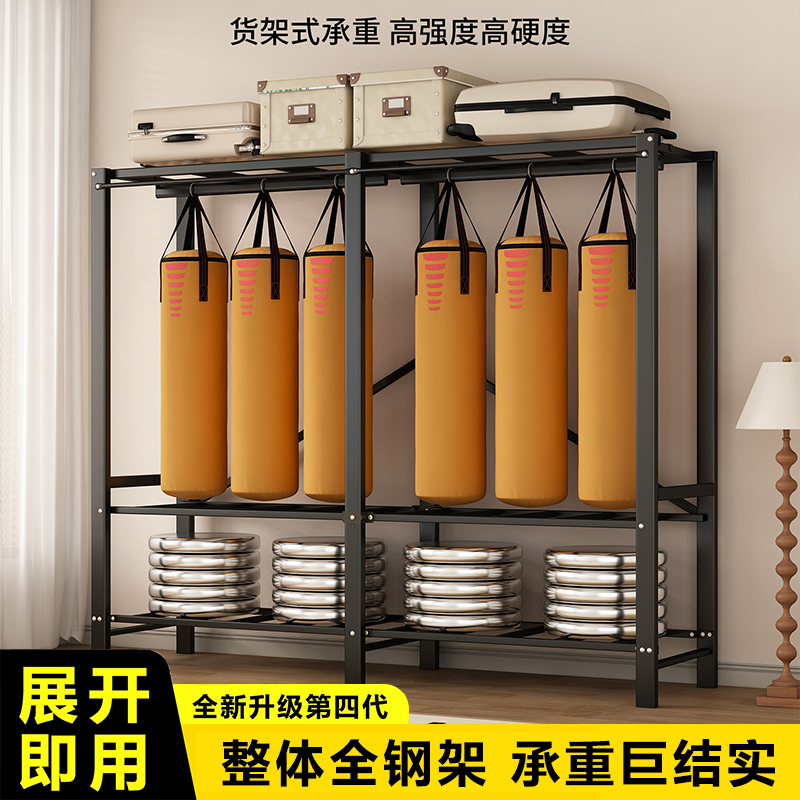 免安装折叠简易布衣柜卧室家用出租房加粗加厚全钢架防尘新款衣橱