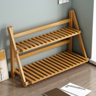 窗台花架置物架桌面多肉专用架室内飘窗可折叠实木客厅阳台花盆架