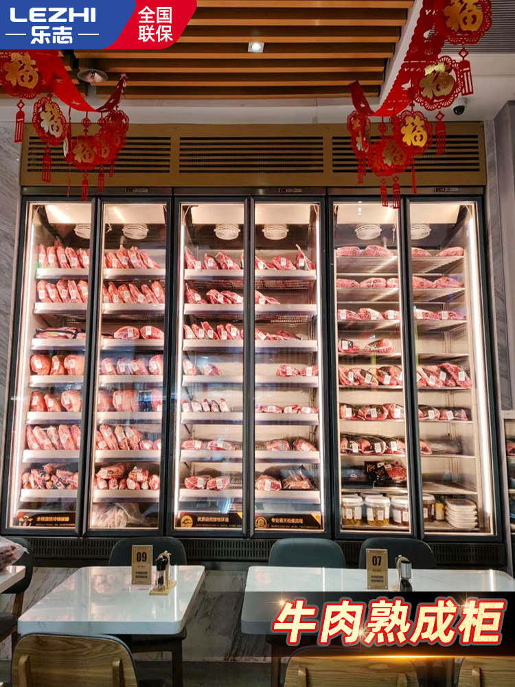 牛肉干湿式熟成柜红酒柜恒温商用冷藏深海鱼和牛冷冻展示柜排酸柜,3C数码配件,USB多功能数码宝,淘宝优惠券,粉丝福利购,淘宝优惠卷
