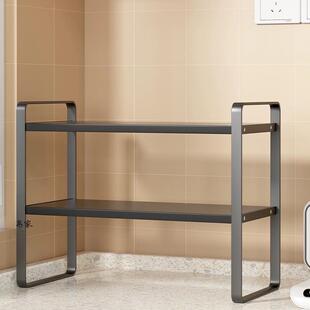 厨房置物架桌面分层架碗盘调味料收纳层架子整体橱柜佐料置物架家