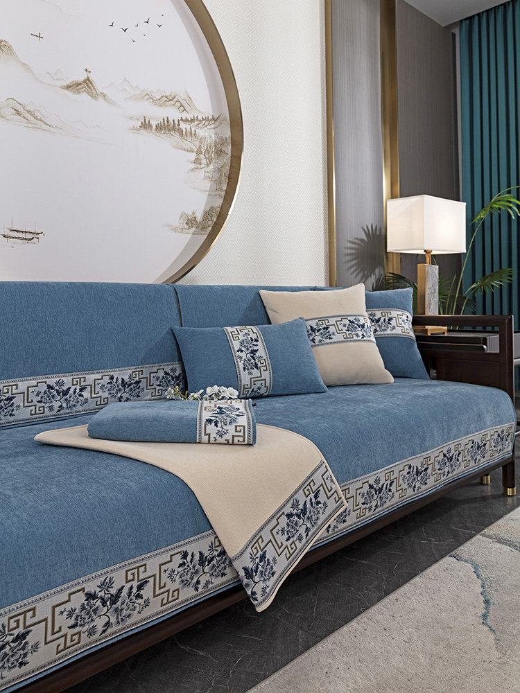 新款雪尼尔沙发垫布艺沙发套罩座垫子简约现代防滑沙发垫四季通用,居家布艺,沙发垫,淘宝优惠券,粉丝福利购,淘宝优惠卷