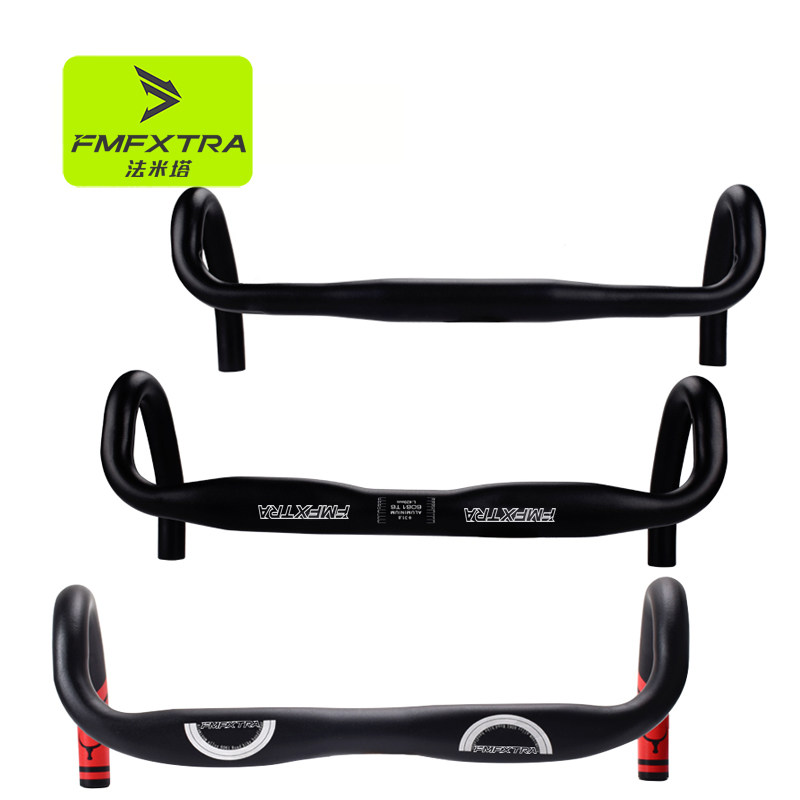 自行车车把手公路车龙头超轻铝合金破风弯把单车零配件骑行装备