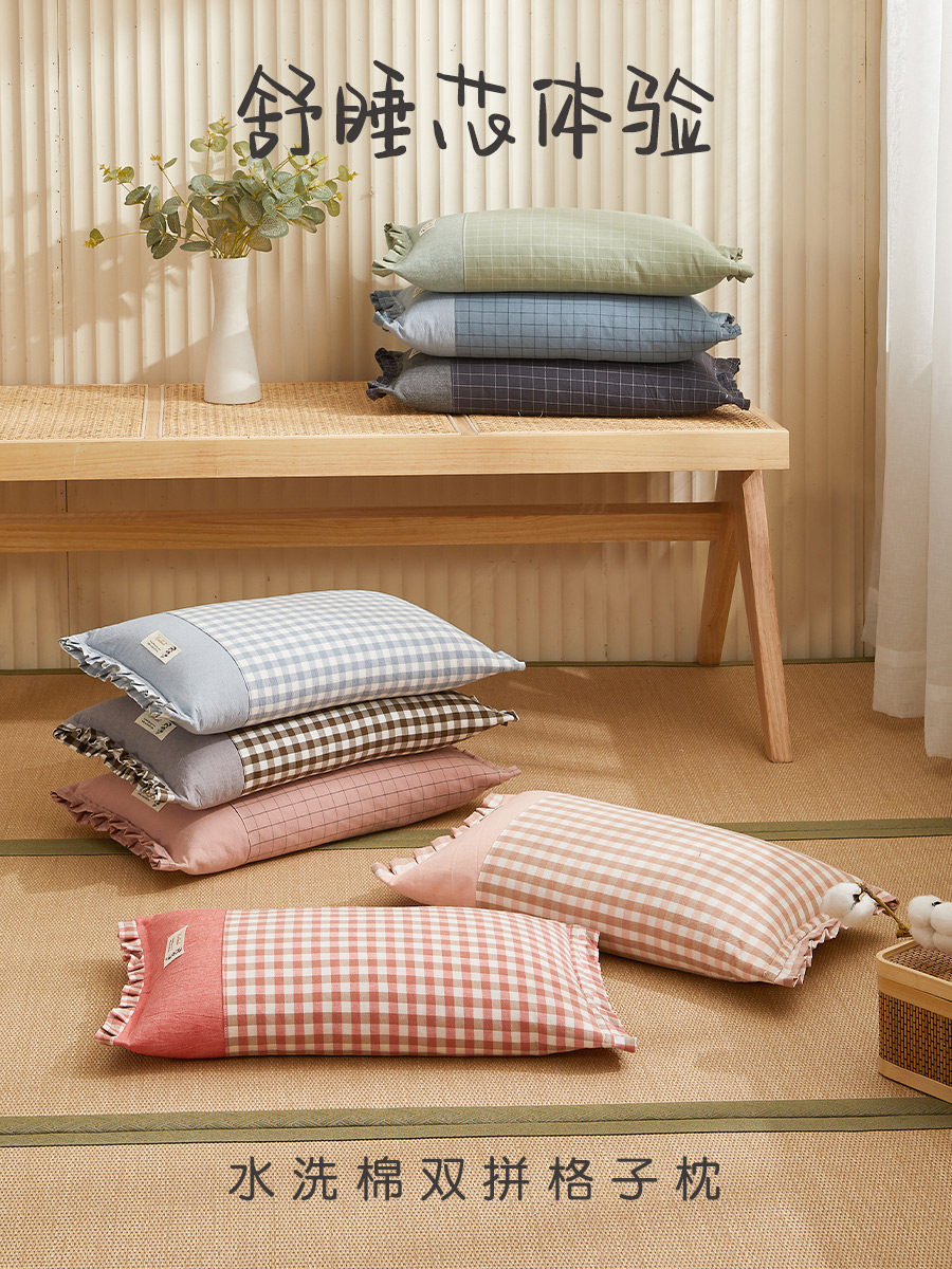 艾洛琳儿童荞麦皮枕头1-3-6-12岁以上宝宝幼儿园枕芯小学生午睡枕