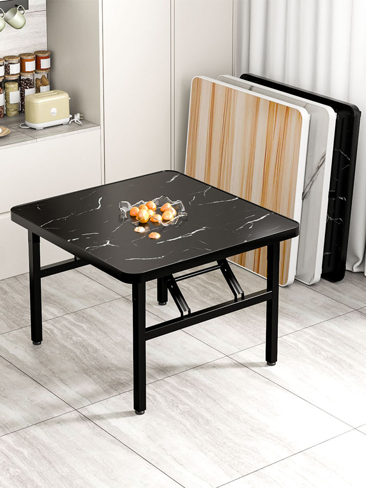 折叠桌子饭桌餐桌家用简易摆摊矮桌地桌矮桌快餐桌宿舍地摊小方桌