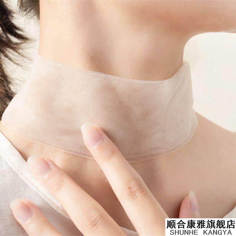甲状腺术后遮疤痕丝巾防晒遮瑕疵护颈椎蕾丝网纱宽颈带颈饰装饰品