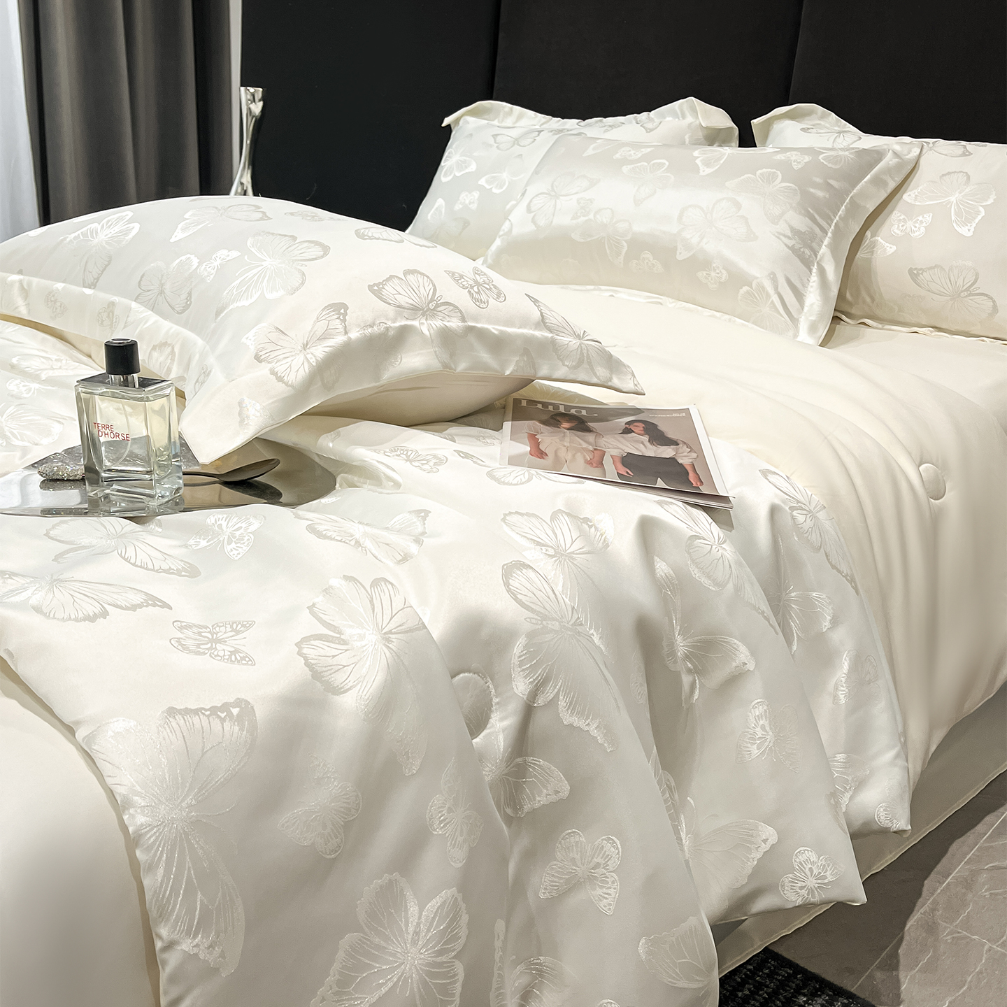 夏天冰丝夏被四件套夏季水洗真丝空调被夏凉被可水机洗薄被子被芯