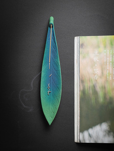 陶瓷香插香座线香底座线香香插线香炉卧香炉檀香盘托高级感点香器