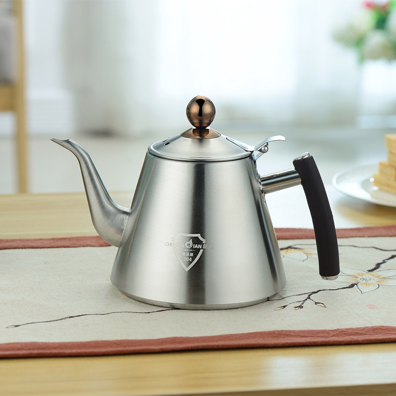 平底烧水壶单壶泡茶专用 不锈钢电磁炉茶台茶壶电陶炉壶