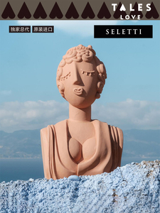 Seletti陶土花瓶艺术雕塑趣味摆件23年新款设计小众复古创意礼品