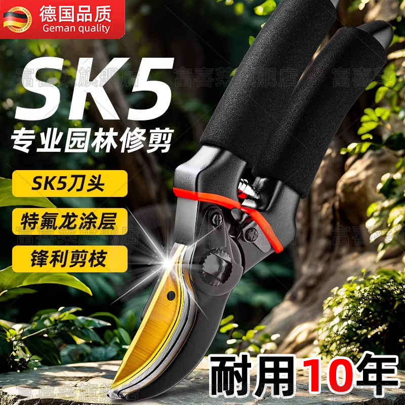 修剪树枝剪刀剪果树专用修枝剪树枝花卉园艺花艺工具粗枝省力
