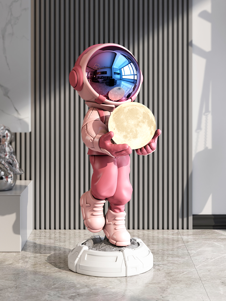 宇航员落地摆件客厅大型太空人蓝牙音响轻奢高级感装饰品乔迁礼物