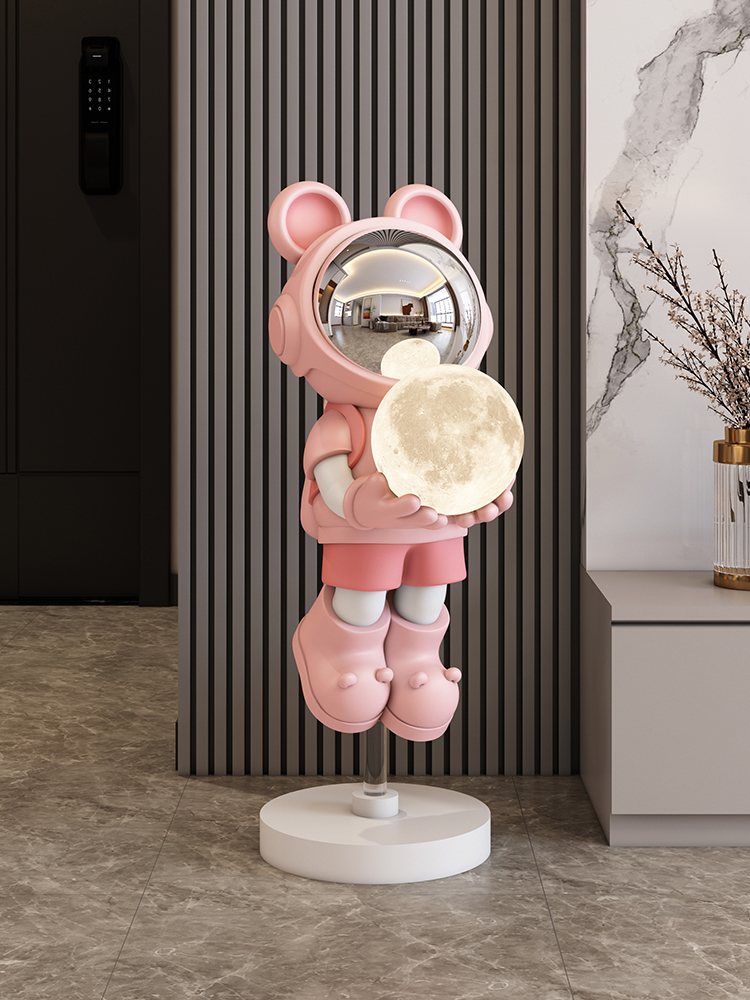 客厅太空人宇航员大摆件落地蓝牙音响电视柜旁轻奢高级感乔迁礼物