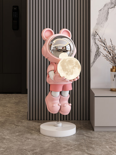 客厅太空人宇航员大摆件落地蓝牙音响电视柜旁轻奢高级感乔迁礼物