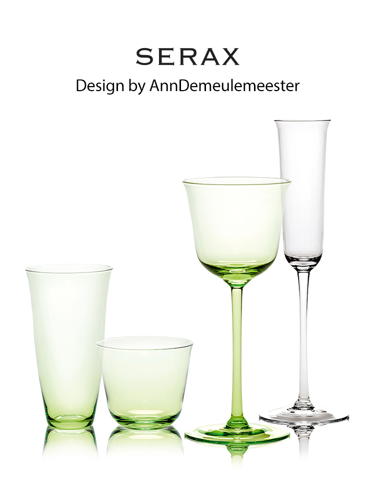 比利时Serax Ann Demeulemeester联名红酒杯水晶玻璃葡萄酒香槟杯